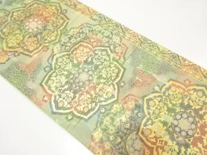 アンティーク　華紋織り出し袋帯（着用可）